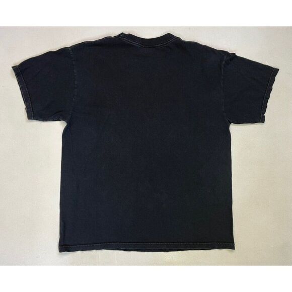 VINTAGE National Heritage Live Hard Ride Hard Motorcycle T-shirt Men Large Black - Picture 3 of 6